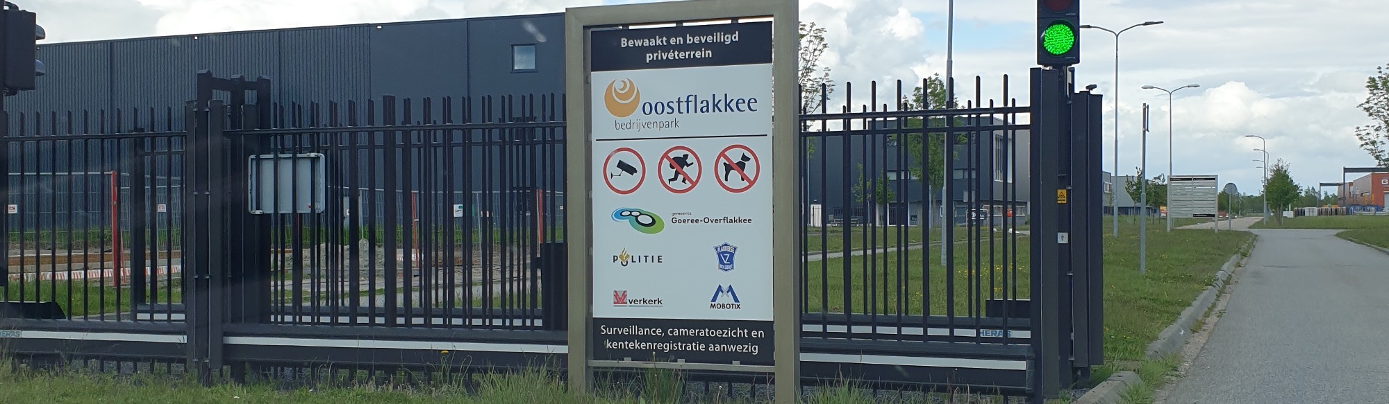 Bedrijvenpark Oostflakkee parkmanagement header
